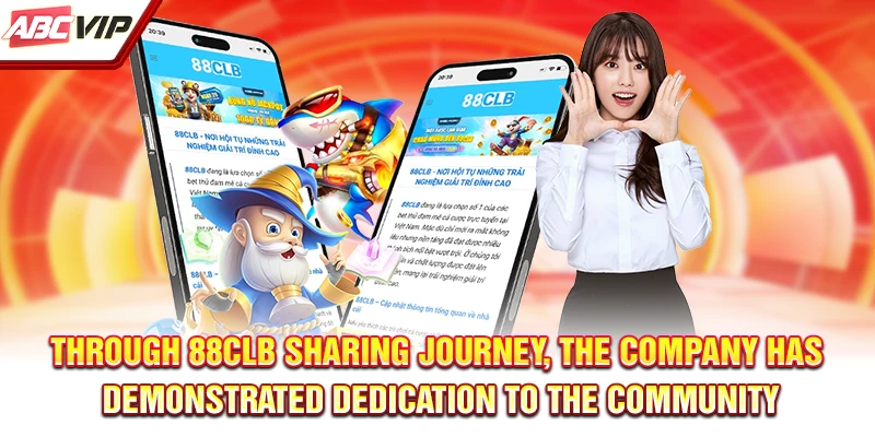 Through 88CLB Sharing Journey, the company has demonstrated dedication to the community